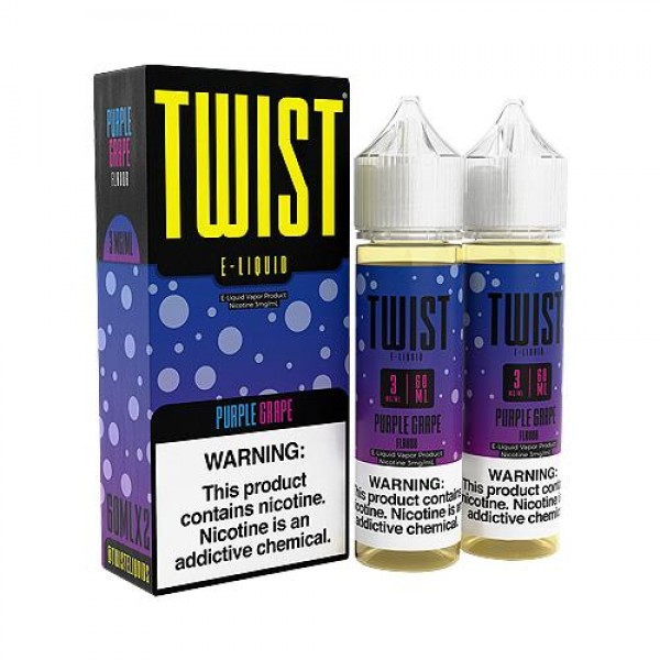 Purple Grape 2x60ml Vape Juice - TWIST