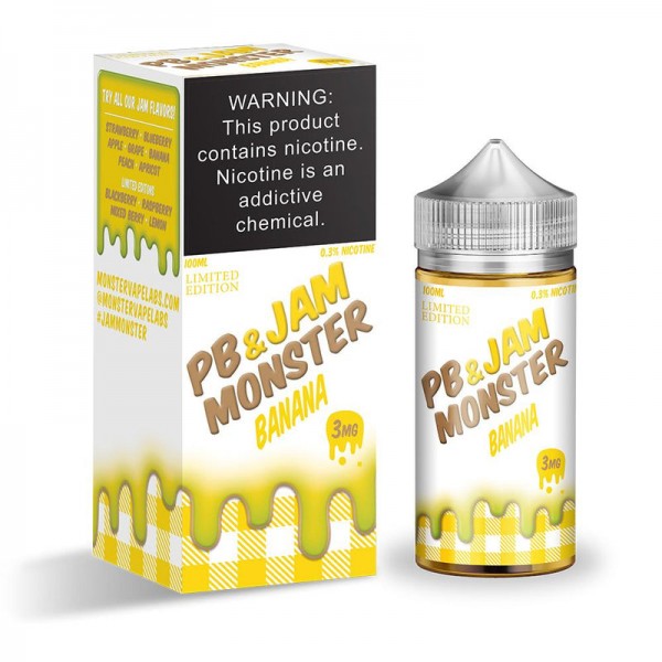 Jam Monster Banana PB&J 100ml Vape Juice
