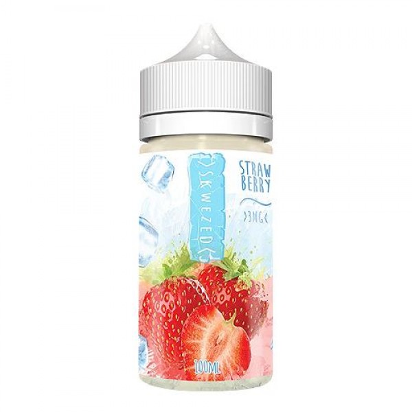 Strawberry Ice 100ml Vape Juice - Skwezed