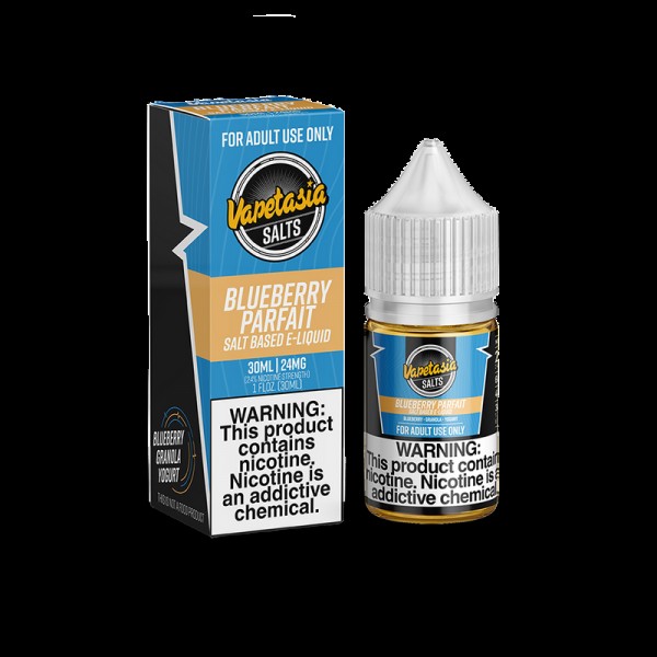 Vapetasia Blueberry Parfait 30ml Nic Salt Vape Juice