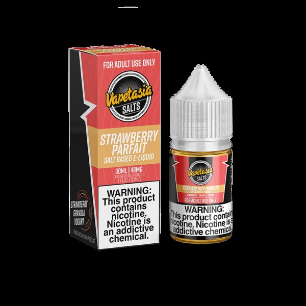 Vapetasia Strawberry Parfait 30ml Nic Salt Vape Juice