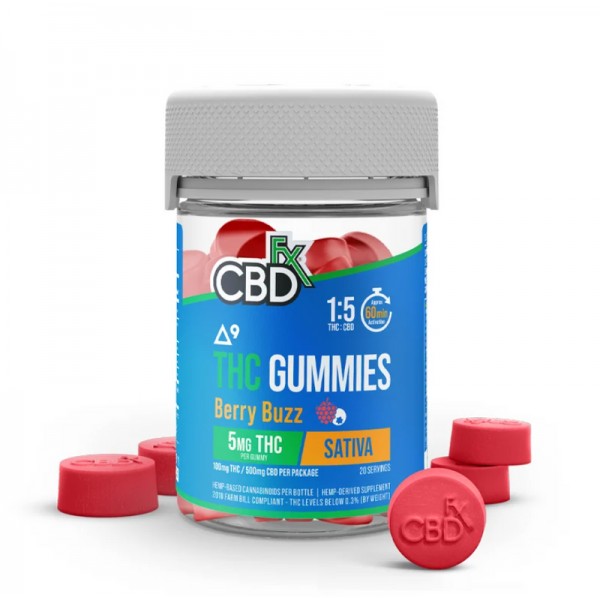 CBDfx Delta 9 + CBD Gummies