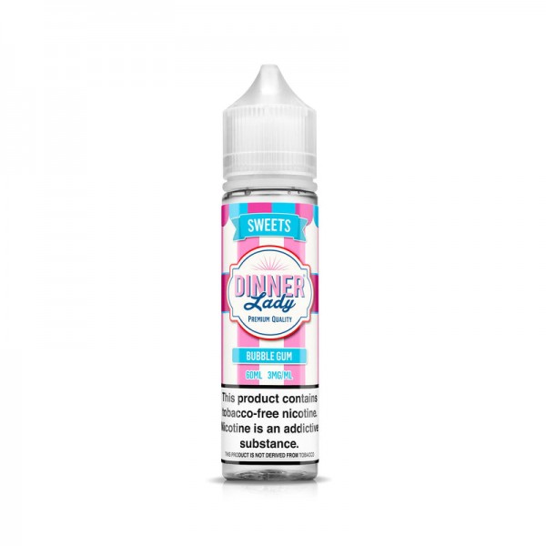 Bubblegum 60ml TF Vape Juice - Dinner Lady