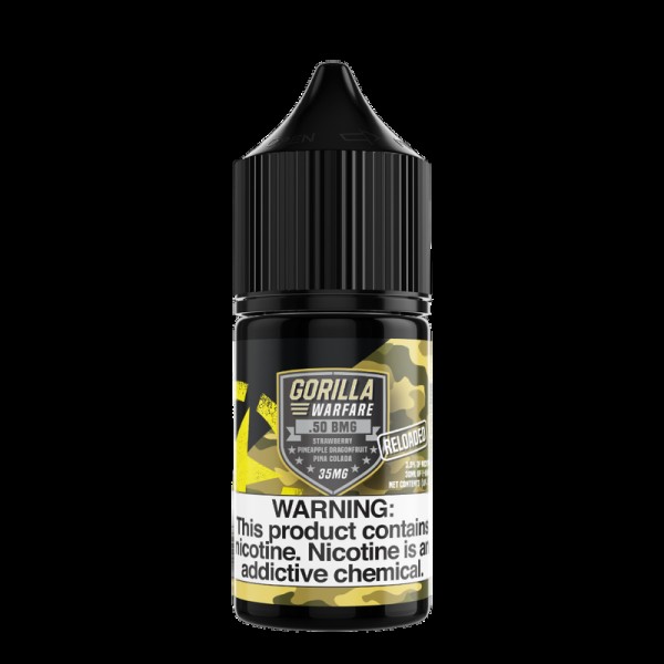 .50 BMG Reloaded 30ml Nic Salt Vape Juice - Gorilla Warfare