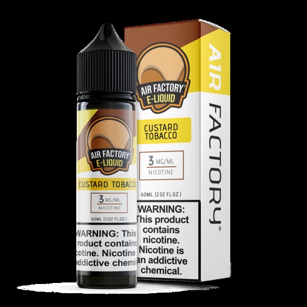 Air Factory Custard Tobacco 60ml Vape Juice