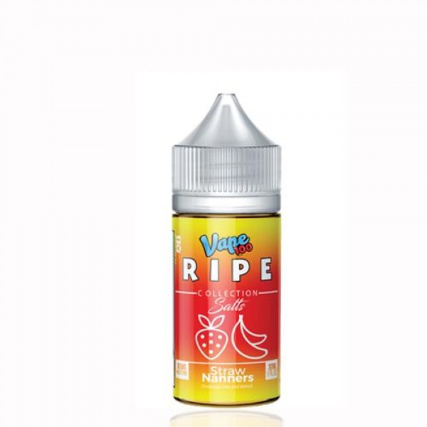 Ripe Collection Salts Straw Nanners 30ml Nic Salt Vape Juice