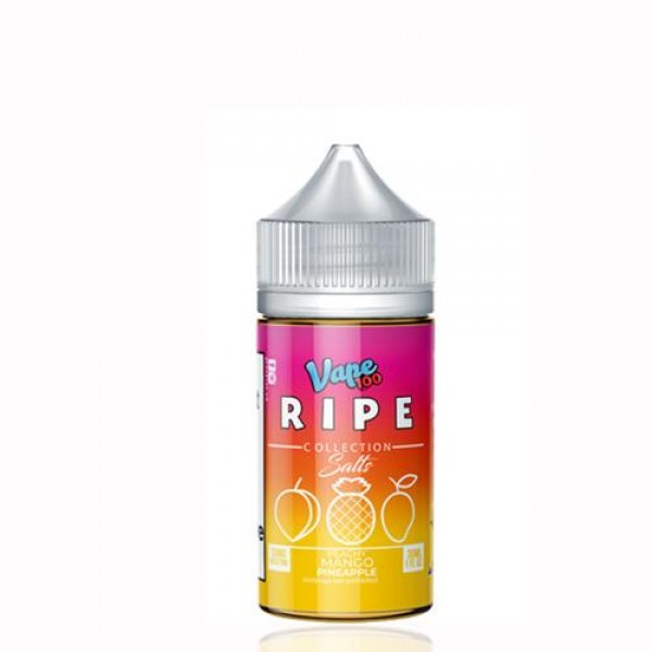 Ripe Collection Salts Peachy Mango Pineapple 30ml Nic Salt Vape Juice