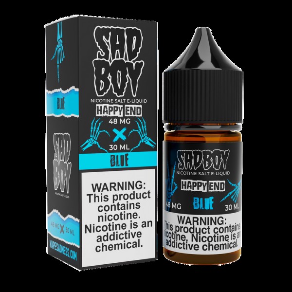 Sadboy Salts Happy End Blue 30ml Nic Salt Vape Juice