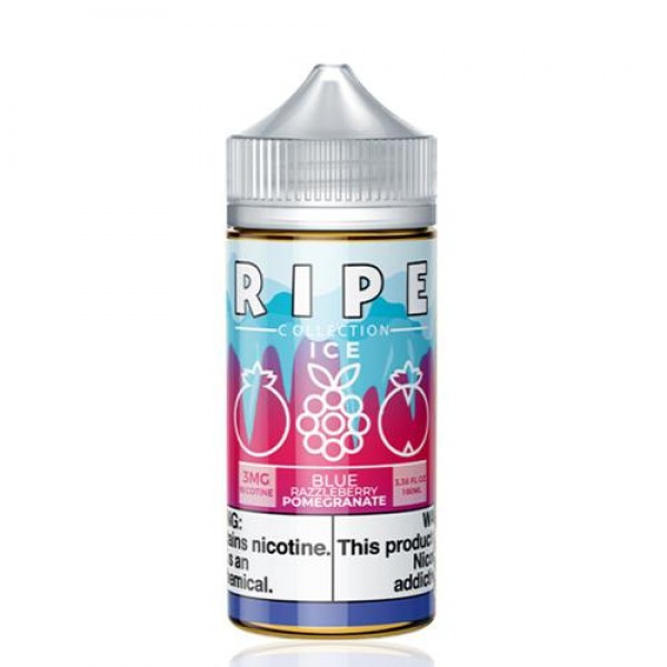 Ripe Collection Blue Razzleberry Pomegranate ICE 100ml Vape Juice