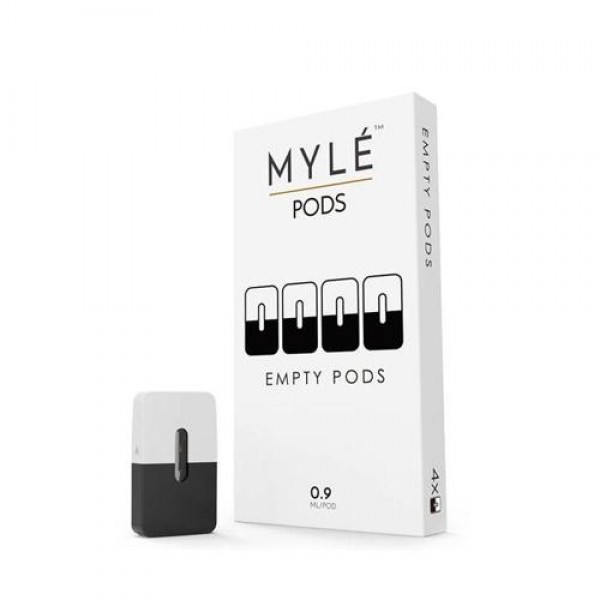 Glossy Pods MYLE Compatible Refillable Pods (Pack of 4)