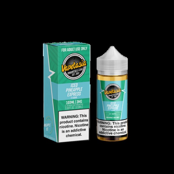 Vapetasia ICED Pineapple Express 100ml Vape Juice