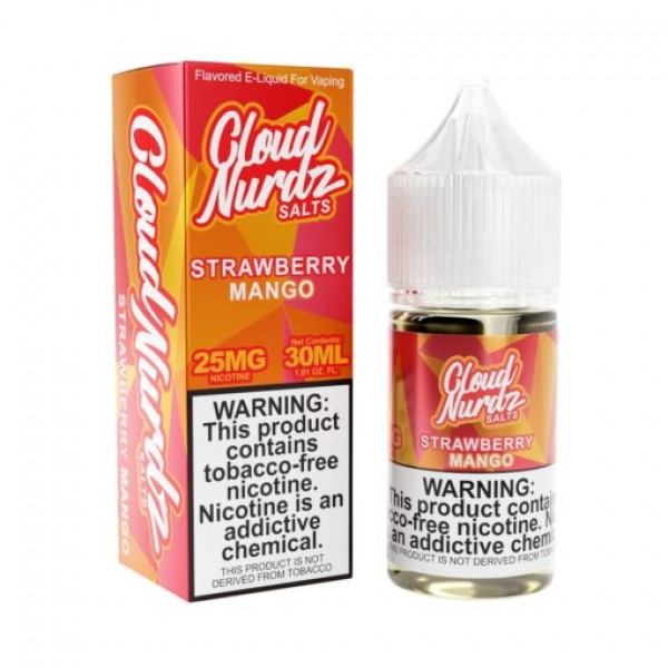 Strawberry Mango 30ml TF Nic Salt Vape Juice - Cloud Nurdz