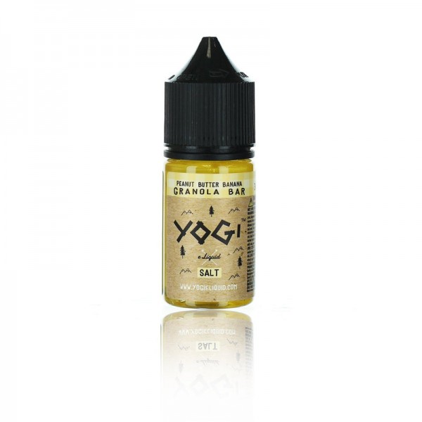 Yogi Salts Peanut Butter Banana Granola Bar 30ml Vape Juice