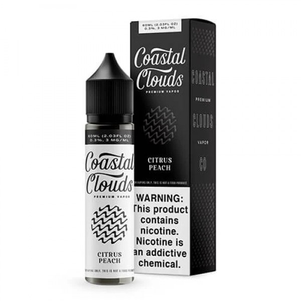 Coastal Clouds Sweets Sugared Nectarine 60ml Vape Juice