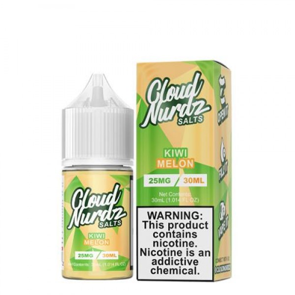 Cloud Nurdz Salts Kiwi Melon 30ml Nic Salt Vape Juice