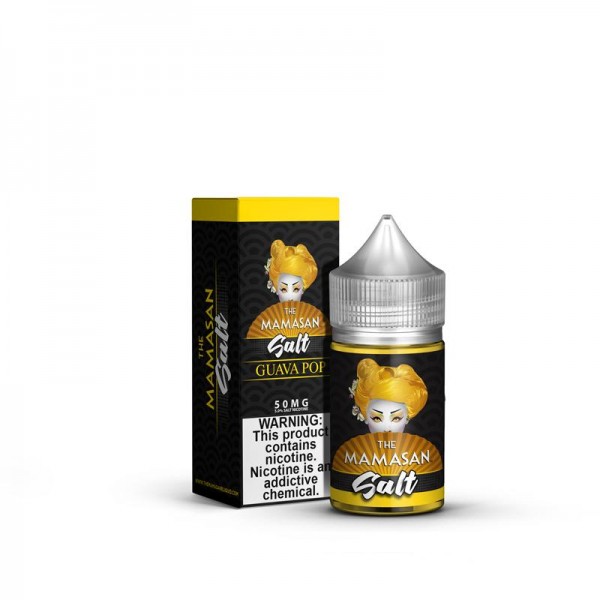 The Mamasan Salt Guava Pop 30ml Nic Salt Vape Juice