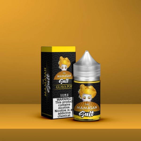 The Mamasan Salt Guava Pop 30ml Nic Salt Vape Juice