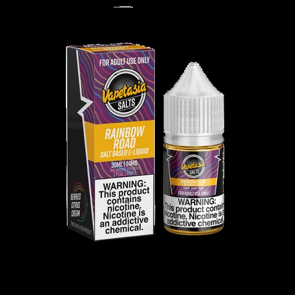 Vapetasia Salts Rainbow Road 30ml Nic Salt Vape Juice