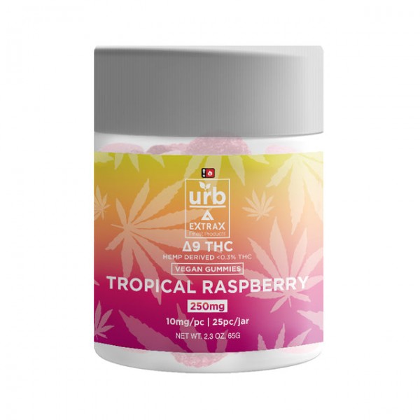 Urb x Delta Extrax 250mg Delta 9 Gummies (25x Jar)