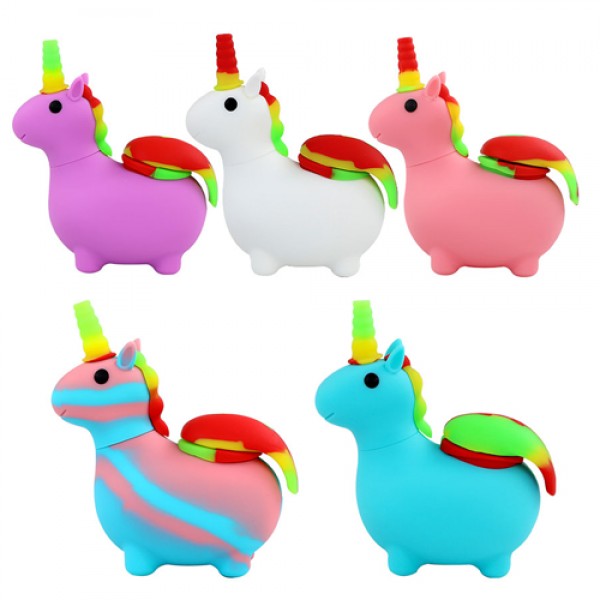 Silicone Unicorn Pipe