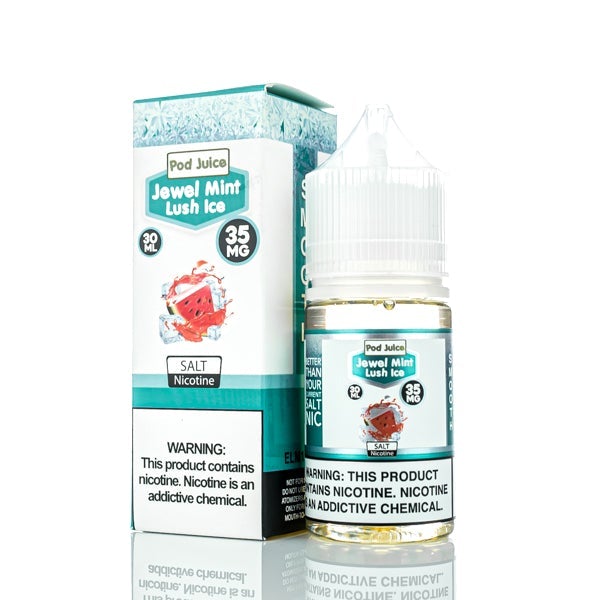Pod Juice Jewel Mint Lush Ice 30ml Nic Salt Vape Juice