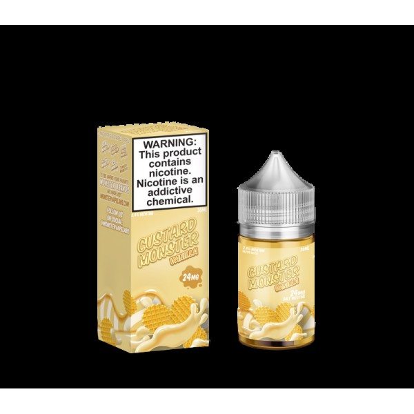 Custard Monster Vanilla Custard Salts 30ml Nic Salt Vape Juice