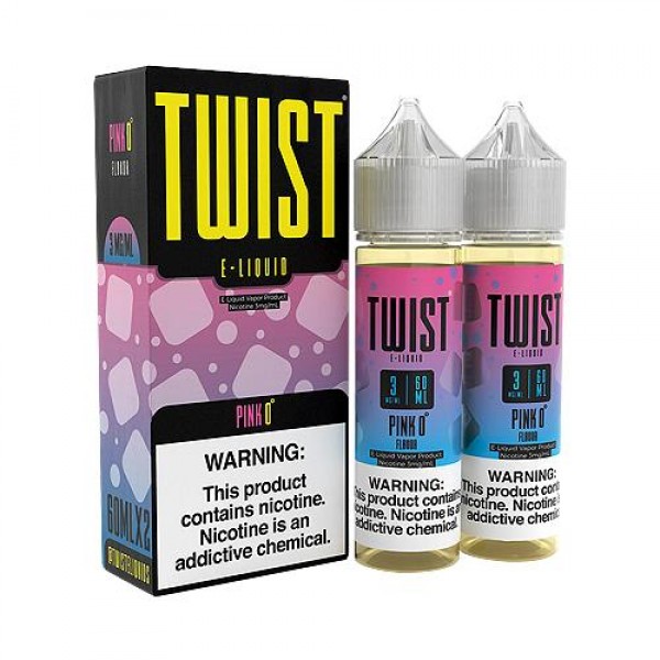 Pink 0° 2 x 60ml (120ml) Vape Juice - Twist E-Liquid