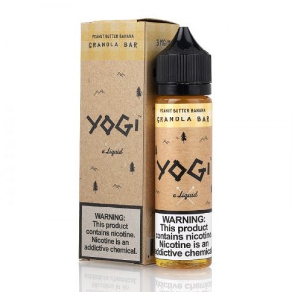 Yogi Vape Juices - Peanut Butter Banana Granola Bar (60ml)