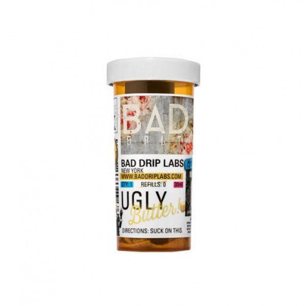 Bad Drip Salts Ugly Butter 30ml Nic Salt Vape Juice