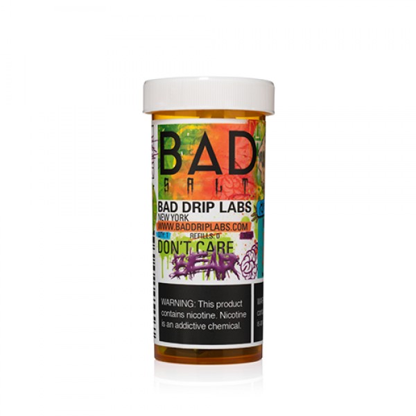 Bad Drip Salts Don't Care Bear 30ml Nic Salt Vape Juice