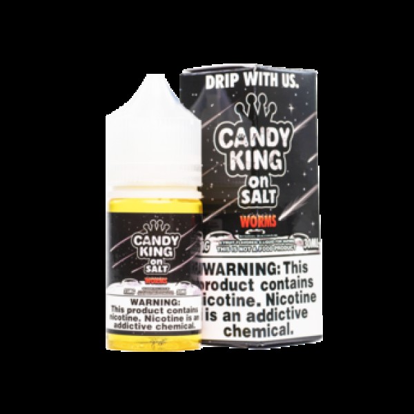 Candy King On Salt Worms 30ml Nic Salt Vape Juice