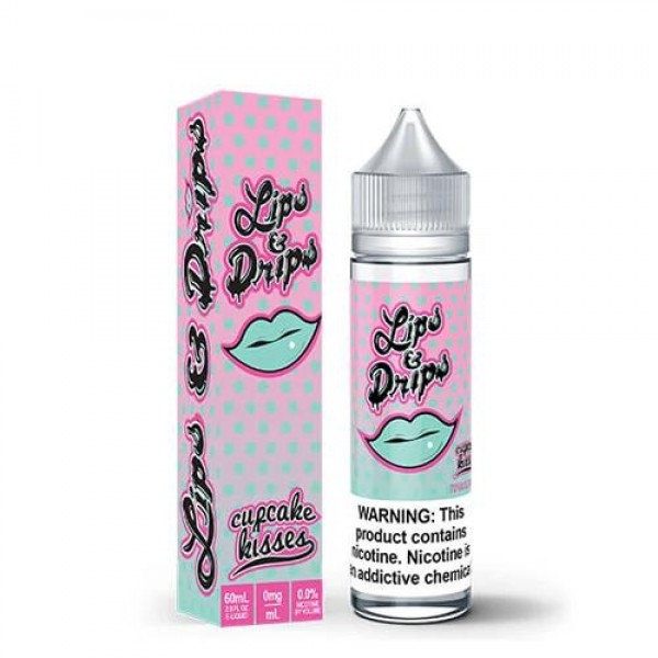 Lips & Drips Cupcake Kisses 60ml Vape Juice