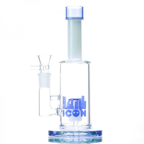 Diamond Glass Icon Series - Pill 9.5" Bong - Rig Default Title