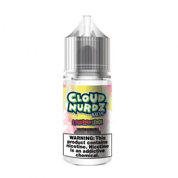 Cloud Nurdz Salts Strawberry Lemon 30ml Nic Salt Vape Juice