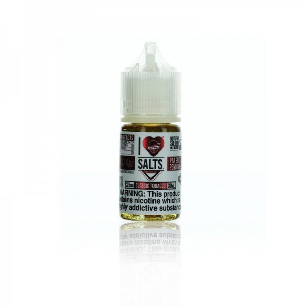 Mad Hatter I Love Salts Classic Tobacco 30ml Vape Juice