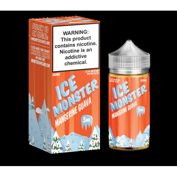 ICE Monster Mangerine Guava 100ml Vape Juice