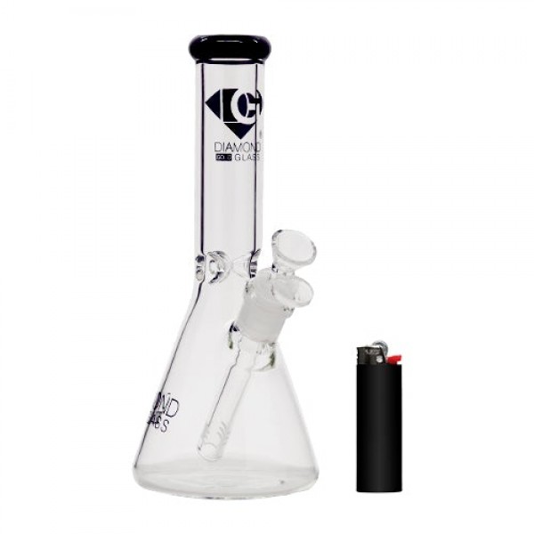 Diamond Glass 5" Mini Beaker Bong Default Title