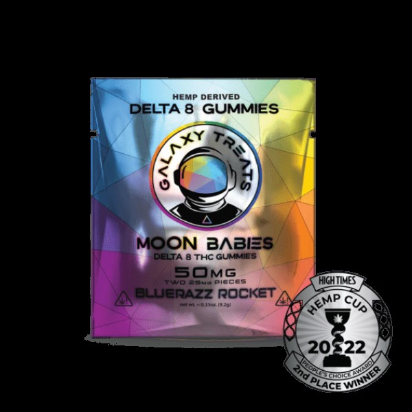Galaxy Treats Moon Babies 50mg Delta 8 Gummies (2x Pack)