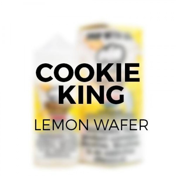 Cookie King Vape Juice Lemon Wafer 100ml