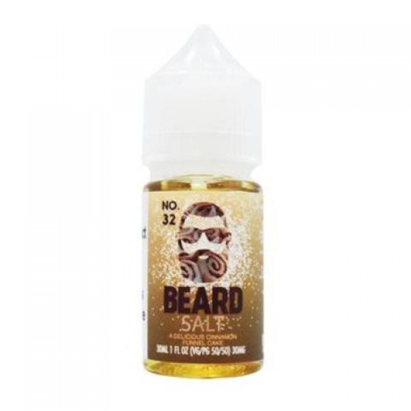 Beard Vape Co Salts No. 32 Cinnamon Funnel Cake 30ml Nic Salt Vape Juice