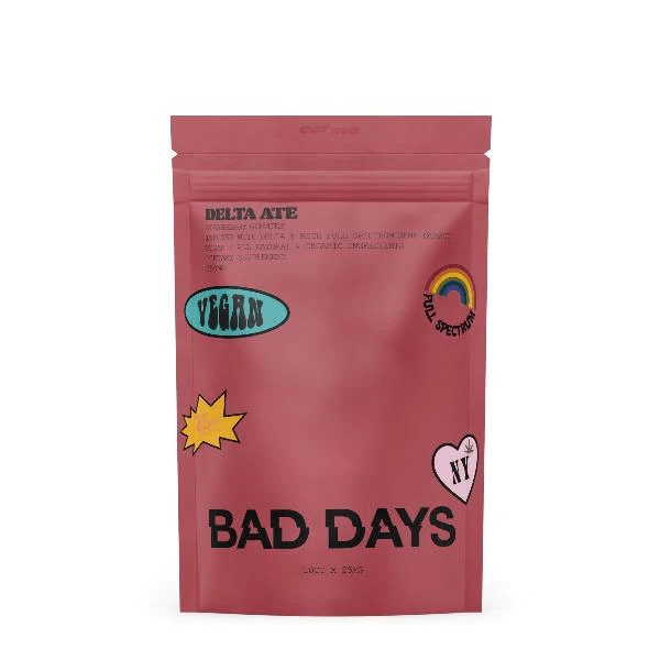 Bad Days Delta Ate (D8) 250mg Gummies (10x Pack)