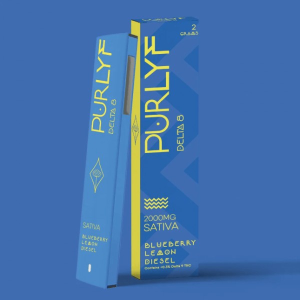 PURLYF 2g Delta 8 Disposable Vape (2000mg)