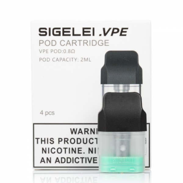 Sigelei VPE Replacement Pods (Pack of 4)