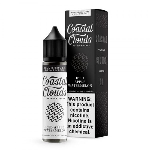 Coastal Clouds Iced Apple Watermelon 60ml Vape Juice