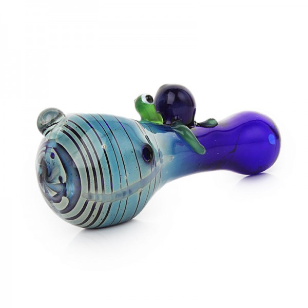 Sea Turtle Glass Hand Pipe Default Title