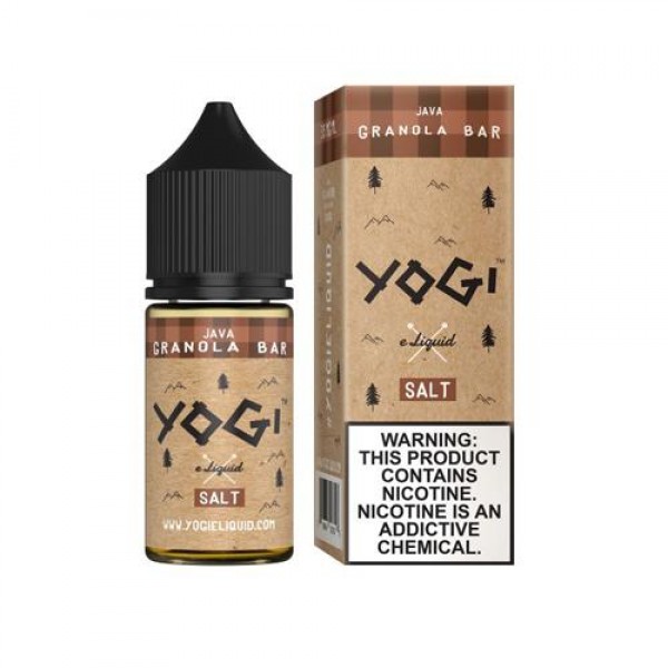 Yogi Salts Java Granola Bar 30ml Salt Vape Juice