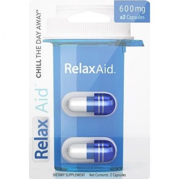 RelaxAid 600mg Capsules (Pack of 2x) Default Title