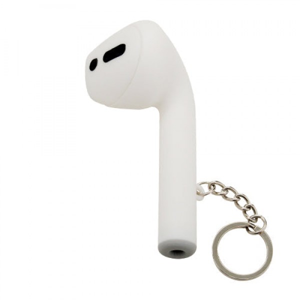 Keychain Silicone Airpod Pipe
