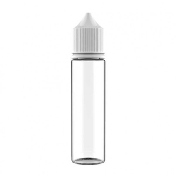 Chubby Gorilla 60ml Unicorn Bottle white w/ clear (V3)