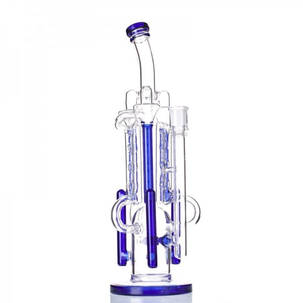 14" Mega Scientific Inline to Recycler Bong